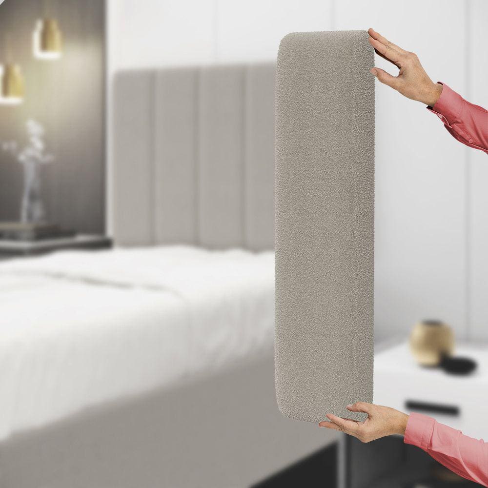 Painel Modulado Nashira 100 / N-036 Bouclê Bege