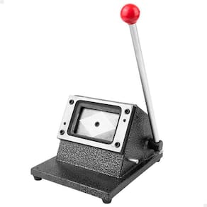 Cortador para Cartão Crachá PVC de Mesa Manual Aço Lorben