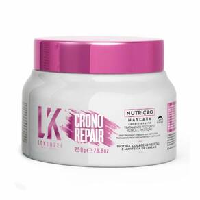 Máscara Capilar Lokenzzi Crono Repair Nutrição 250 g - Tratamento Profundo, Força e Proteção