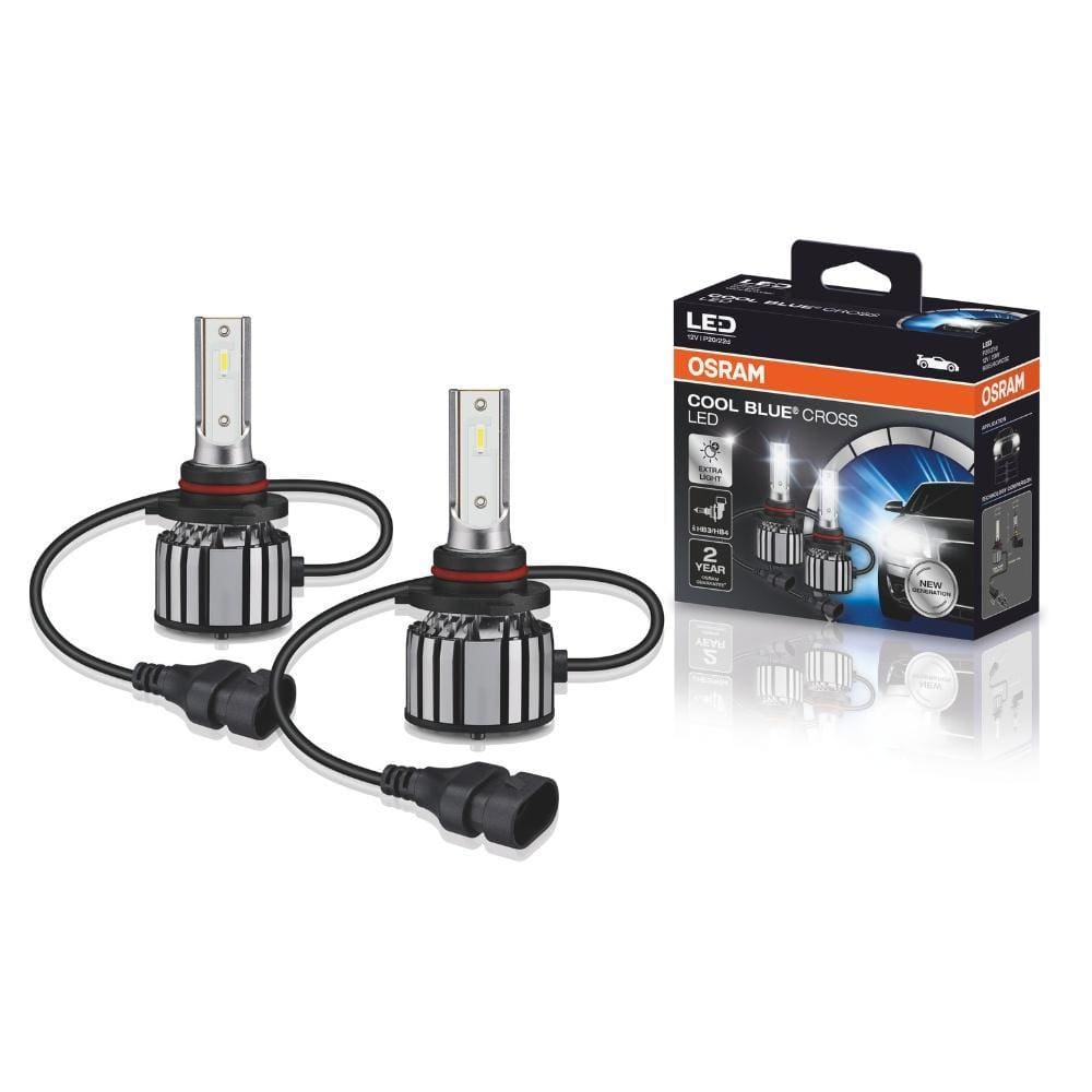 Lâmpada Super Led Osram Hb3 Hb4 6000k Cool Blue Cross