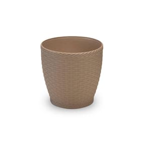 Vaso Rattan Mini (1,8L) Palha INJEPLASTEC