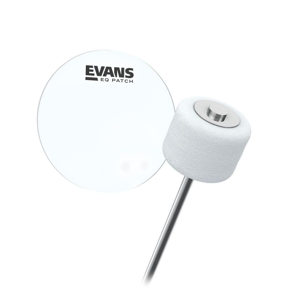 Pad Protetor Pele Bumbo Pedal Simples (2 Peças) Evans EQPC1 [F035]