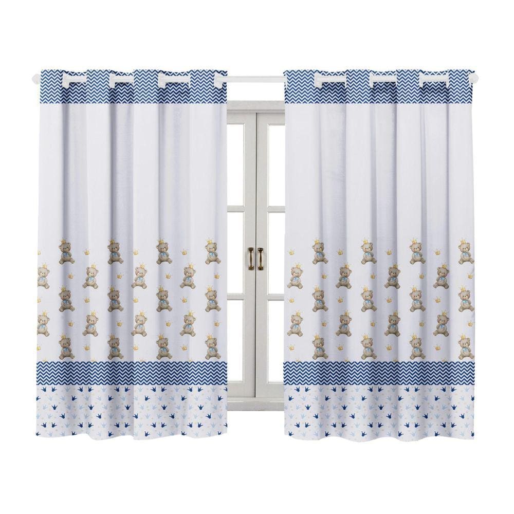 Cortina Infantil 2,00 X 1,50 Estampada Decorativa