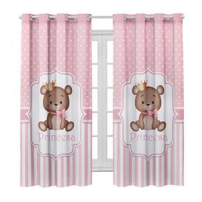 Cortina Infantil Blackout 2,80 X 2,20 Estampada Decorativa