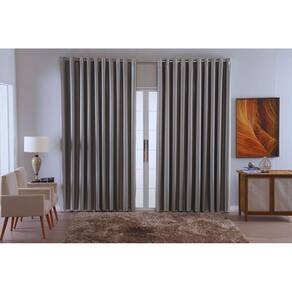 Cortina Blackout Em Tecido Ellegance Sala Quarto 4,00X2,50