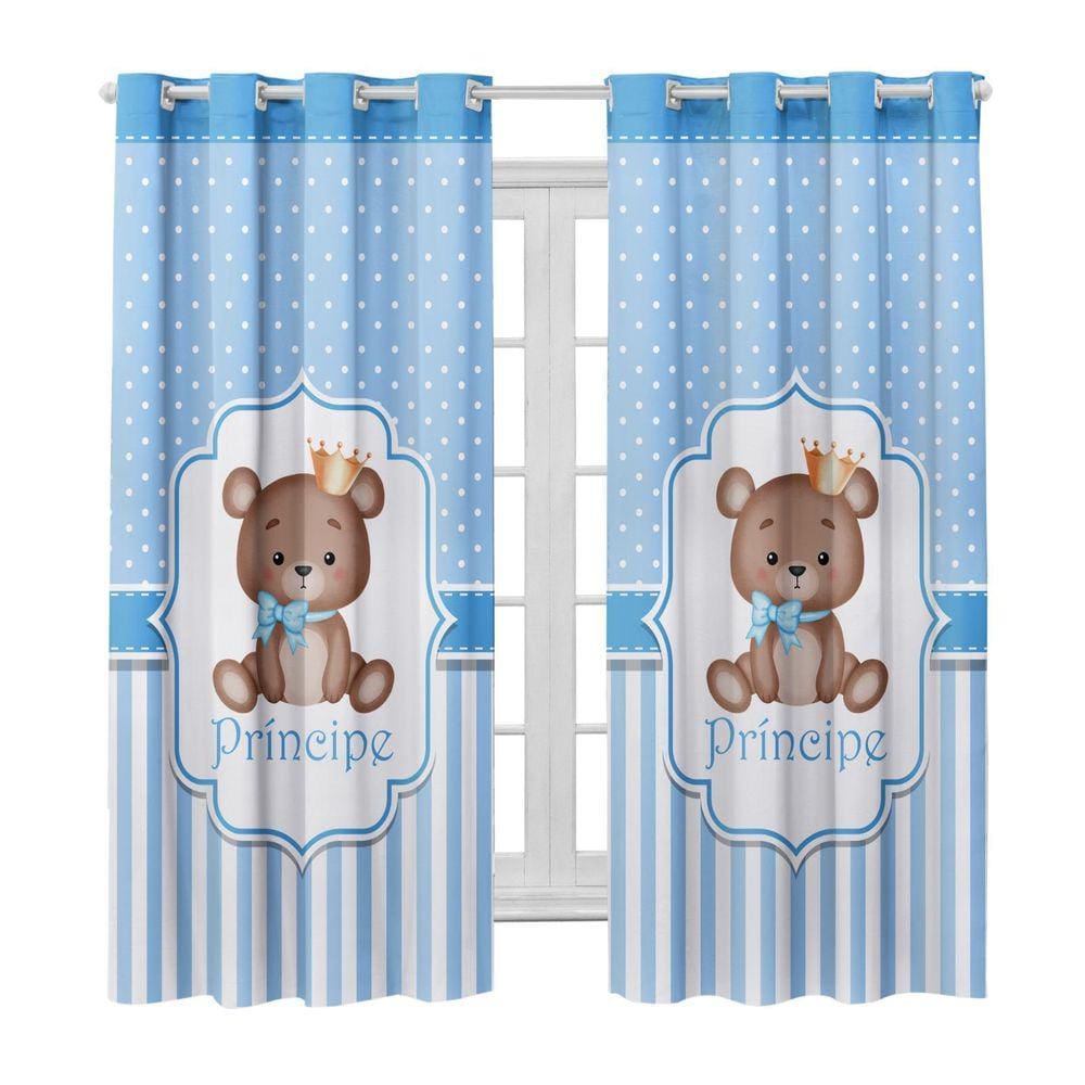 Cortina Infantil 3,00 X 2,20 Estampada Decorativa