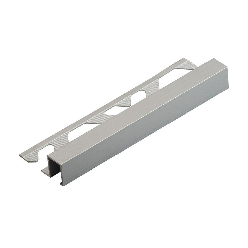 Perfil de Alumínio para Acabamento 10mm X 1,2cm Firenze Matte Viscardi - caixa com 5 Unidade - NATURAL FOSCO