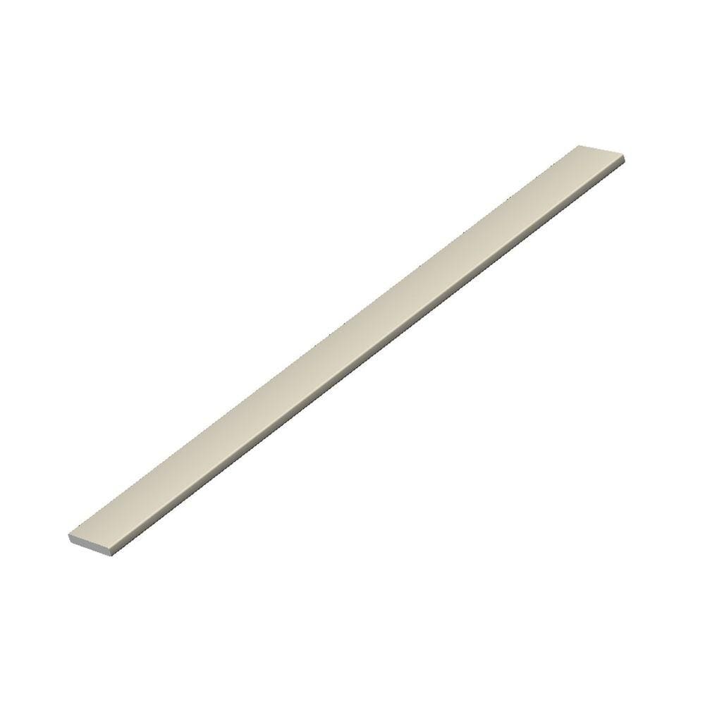 Perfil de Alumínio para Acabamento 3,10mm X 0,935cm Laminum - caixa com 5 Unidade - Verde Suave Fosco