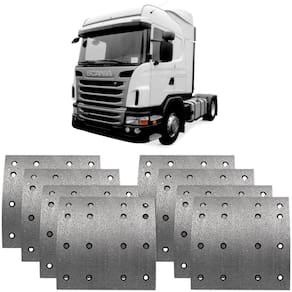 Lona Freio Traseira Scania G 440 2006 a 2018 Fras-le