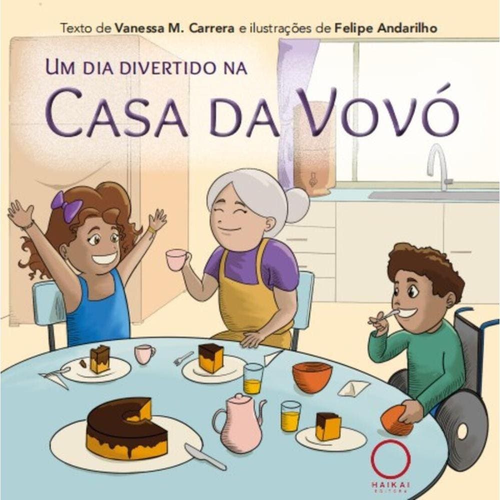 Um dia divertido na casa da vovó