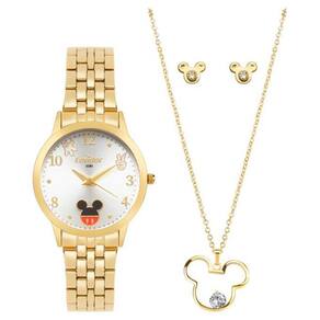 Relógio Condor Feminino Ref: Co2035Nhe/Ki4K Dourado Mickey +