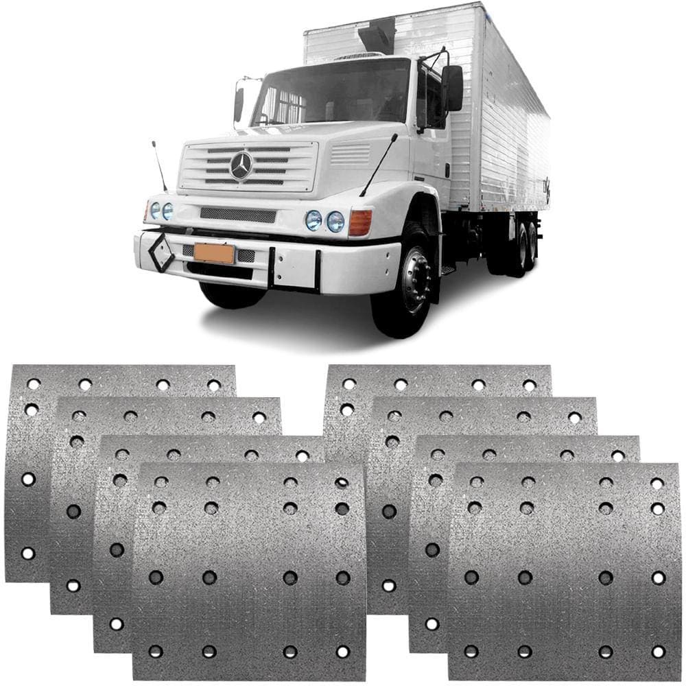 Lona Freio Traseira Mercedes Benz OF 1218 4.3 2008 a 2011