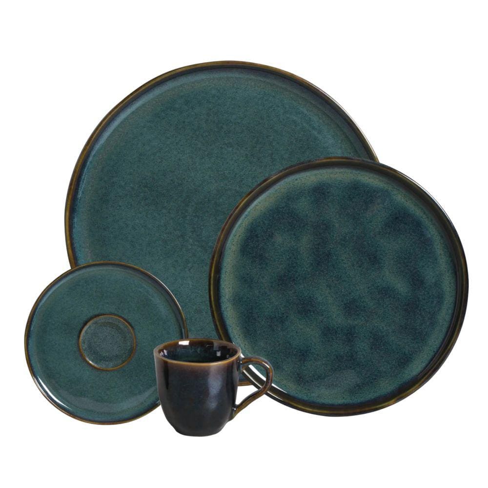 Aparelho de Jantar 24pcs Stoneware Bio Oceano Porto Brasil