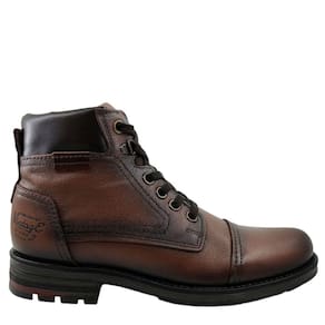 Coturno Masculino Casual em Couro Zíper Lateral Amortech Pegada Everest 181313