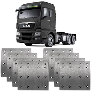 Lona Freio Traseira MAN TGX 29-440 29-480 33-440 28-440