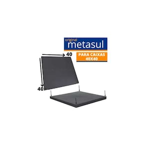 Tampa Para Caixa De Gordura E Inspeção Grande 40x40 Metasul