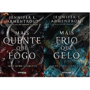 Kit 2 Livros Jennifer Armentrout Mais Frio Que Gelo + Mais