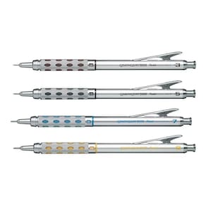 Kit 4 Lapiseira Graphgear 1000 Pentel