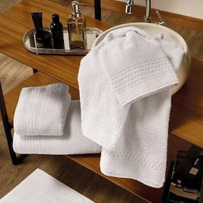 Toalha de Rosto Hotel Deluxe 450g/m2 50x78cm Appel Branco