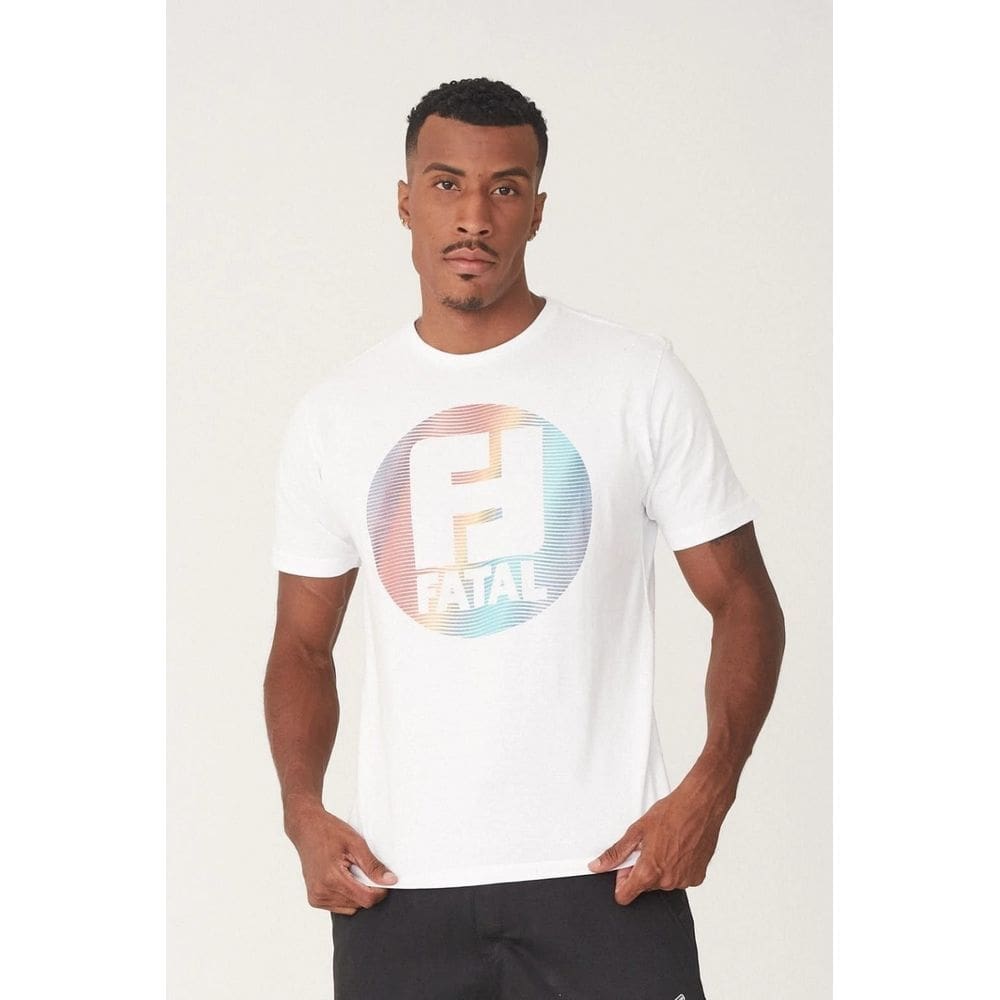 Camiseta Fatal Surf Regular Logo Degrade 1998 Colors Verão
