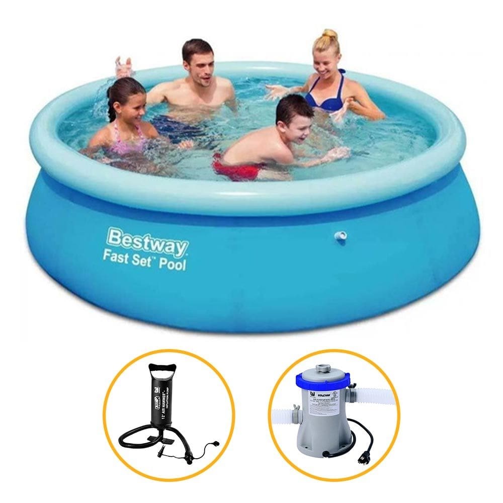 Piscina Inflável 2.300 Litros + Filtro + Bomba - Bestway