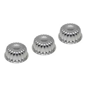 Kit 3 Formas Mini Torta Suíça Decor2 Onduladinha (9x4cm - P)