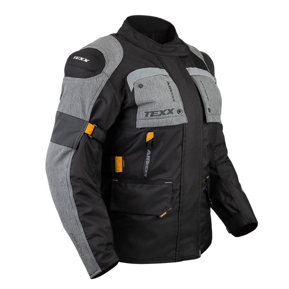 Jaqueta Texx Armor Ld Fem Pret Cinz Laranj  Xxl 2xl [F016]
