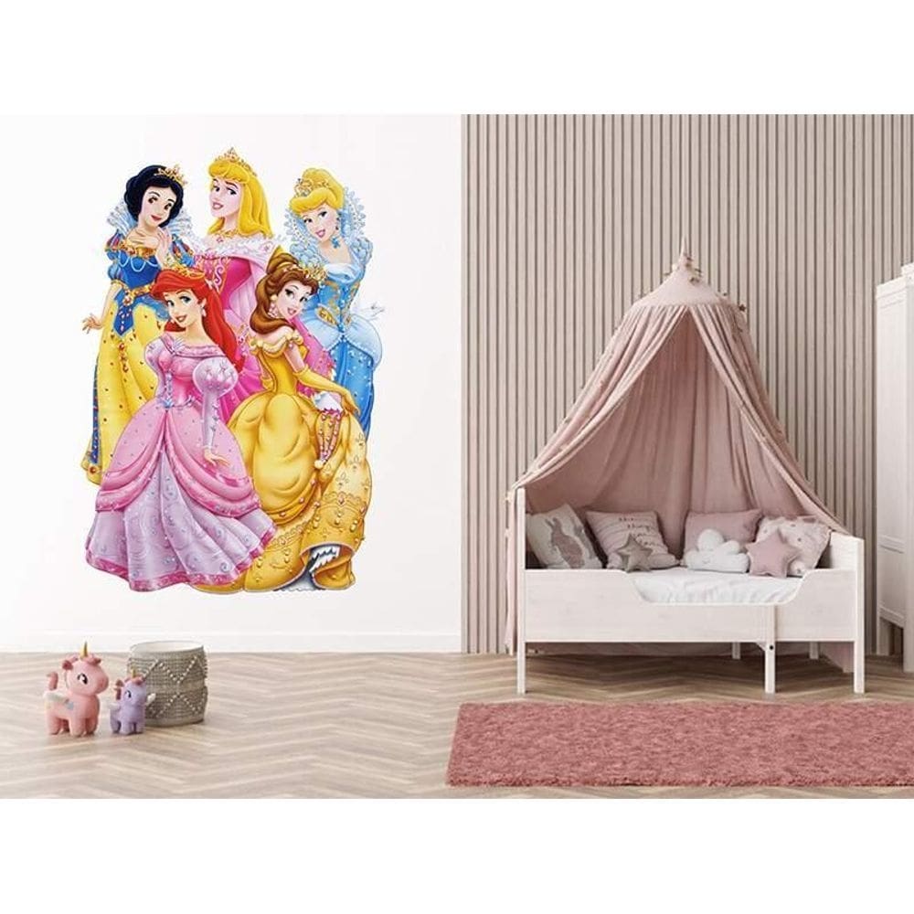 Adesivo De Parede Princesas