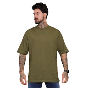 Camiseta Metal Carbono Oversized Olimpo Rapper 1975 Dropped