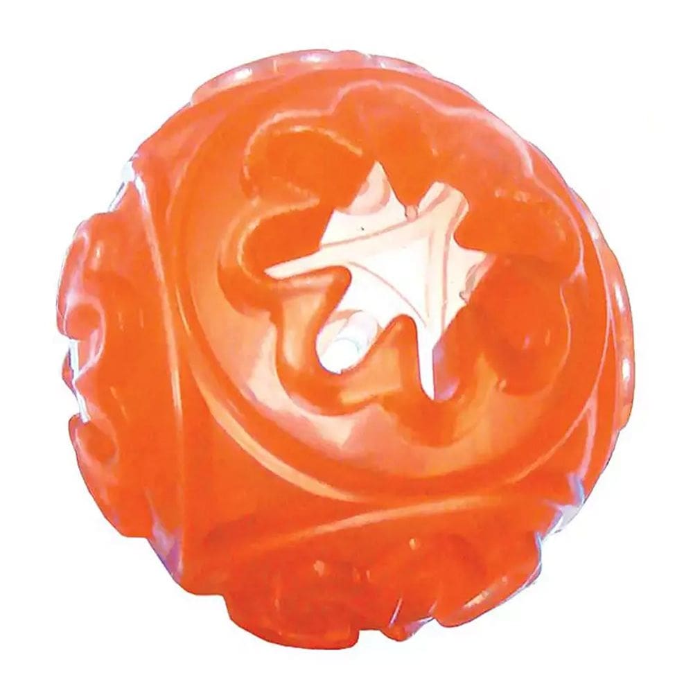 Brinquedo Bola para Cães Totóys Bola porta ração e petiscos Snack Ball de Borracha Chalesco