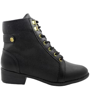 Bota Coturno Feminino Casual Dia a Dia Salto Baixo Modare Ultra Conforto 7057.227