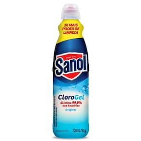 Limpador Desinfetante Cloro Gel Sanol