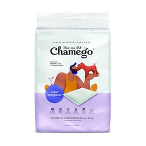 Tapete Higiênico Compacto Chamego 60X55cm 30 Unidades