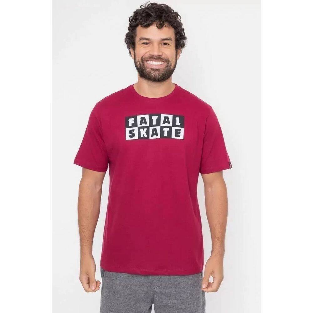 Camiseta Fatal Surf Regular Logo SK8 Silk Cotton 1998 Skate