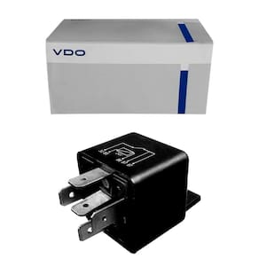 Relé Auxiliar Universal Duplo NA Com Suporte 12V 15A VDO