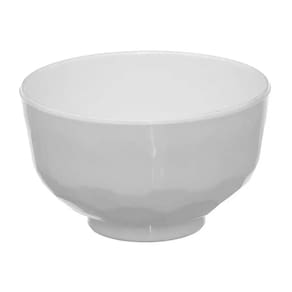 Tigela De Sopa De Plástico Branca 380 Ml Para Caldos E Sopas