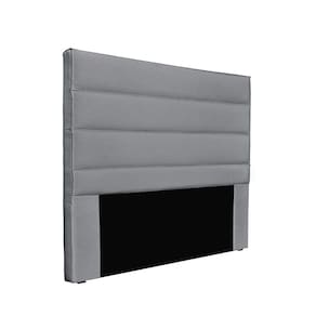 Cabeceira Cama Box Casal 140 cm Arles Linho Cinza S04 - D`Rossi
