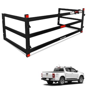 Extensor de Caçamba S10 Cab. Dupla 2012 a 2024 Divisor ED Preto Gtnox