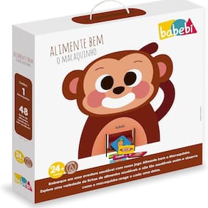 Jogo Educativo Alimente Bem O Macaquinho Babebi