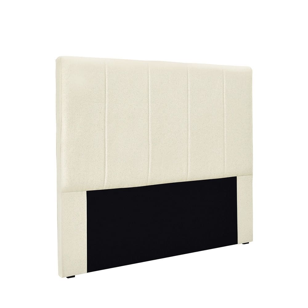 Cabeceira Cama Box Solteiro 90 cm Arizona Linho Natural S04 - D`Rossi