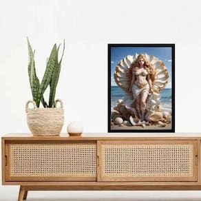 Quadro Decorativo Arquétipo De Afrodite 33X24Cm