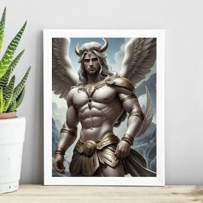 Quadro Deus Himeros - Arquétipo 45X34Cm