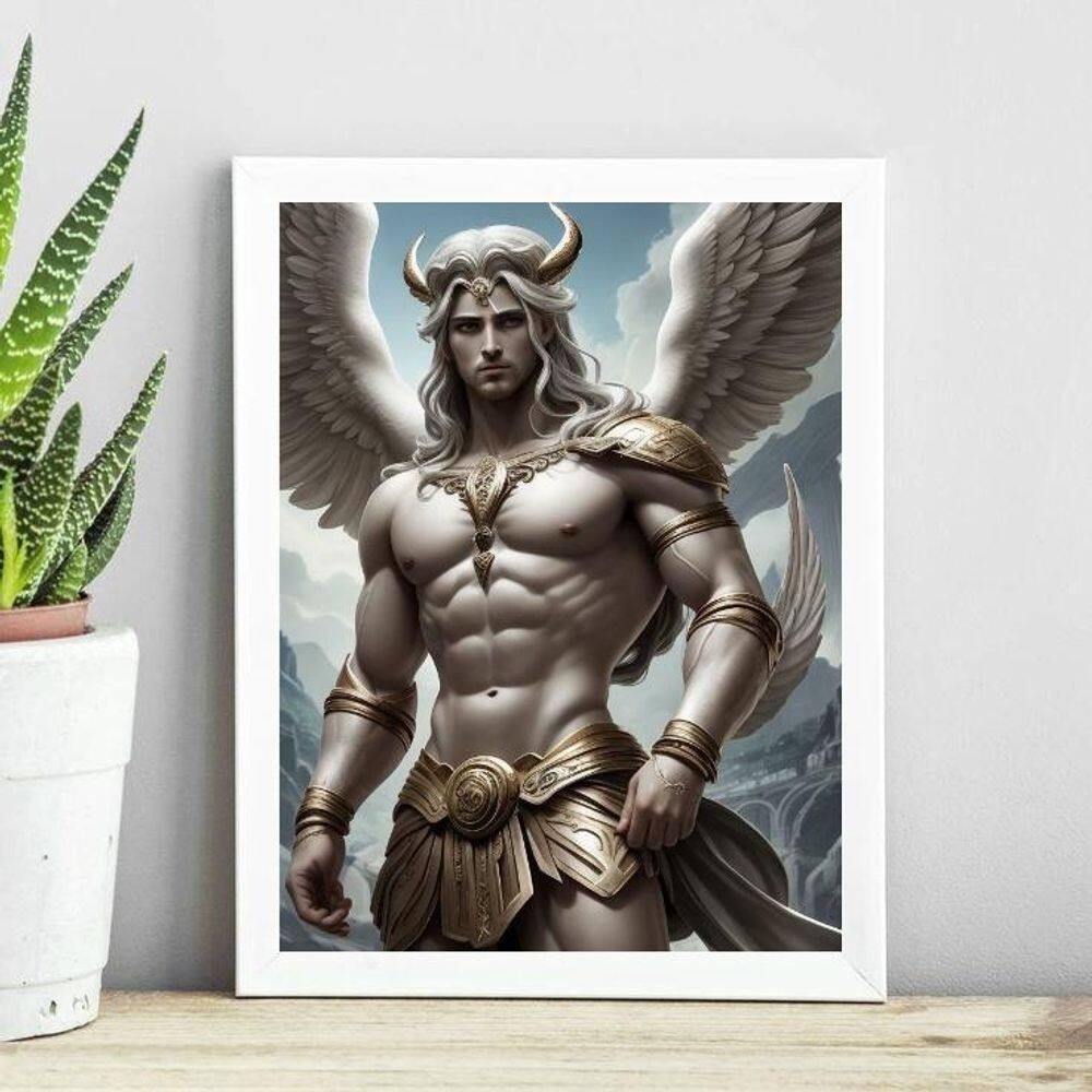 Quadro Deus Himeros - Arquétipo 45X34Cm