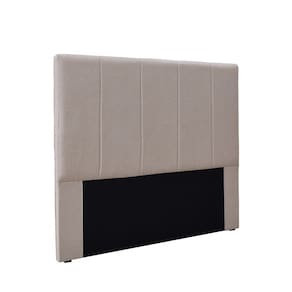 Cabeceira Cama Box Solteiro 90 cm Arizona Linho Areia S04 - D`Rossi