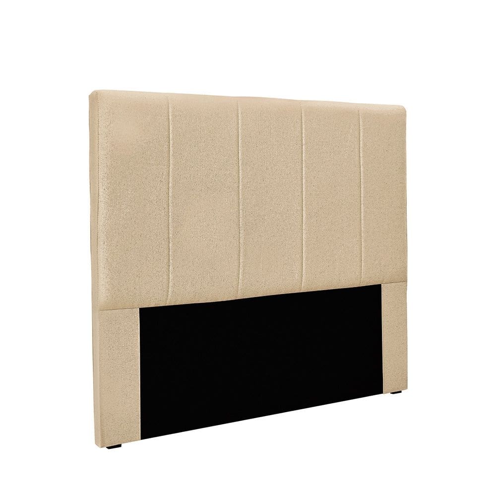 Cabeceira Cama Box Solteiro 90 cm Arizona Linho Dourado S04 - D`Rossi