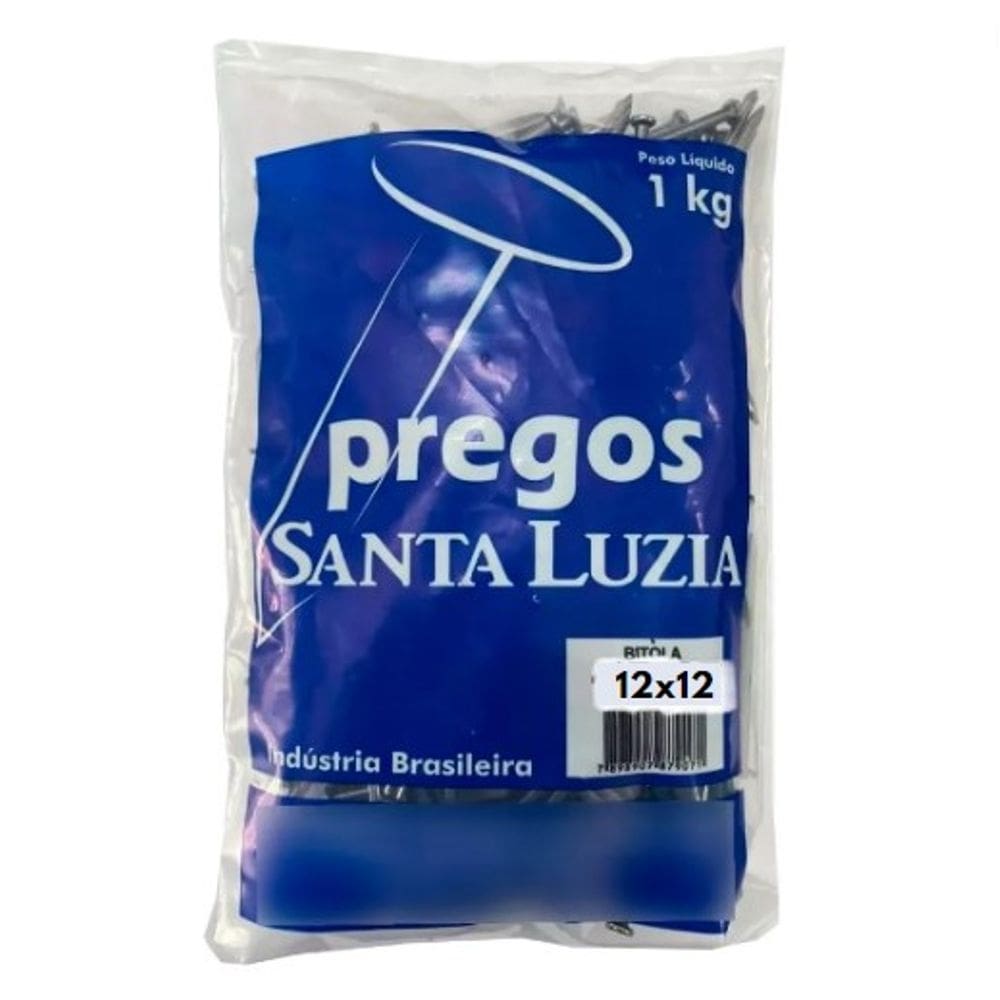 Prego Com Cabeca 12X12 Santa Luzia