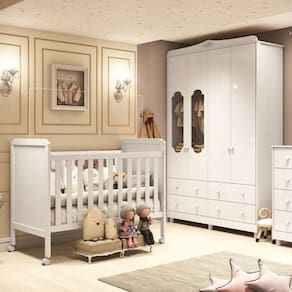 quarto infantil cloe noah com janela 4 pt 4 gv branco