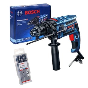 Furadeira de Impacto Bosch GSB 16 RE 850W + Acessórios 220V