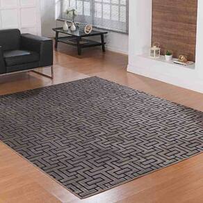 Tapete Belga Prime 0,68 x 2,20 Des 007 Preto Niazitex