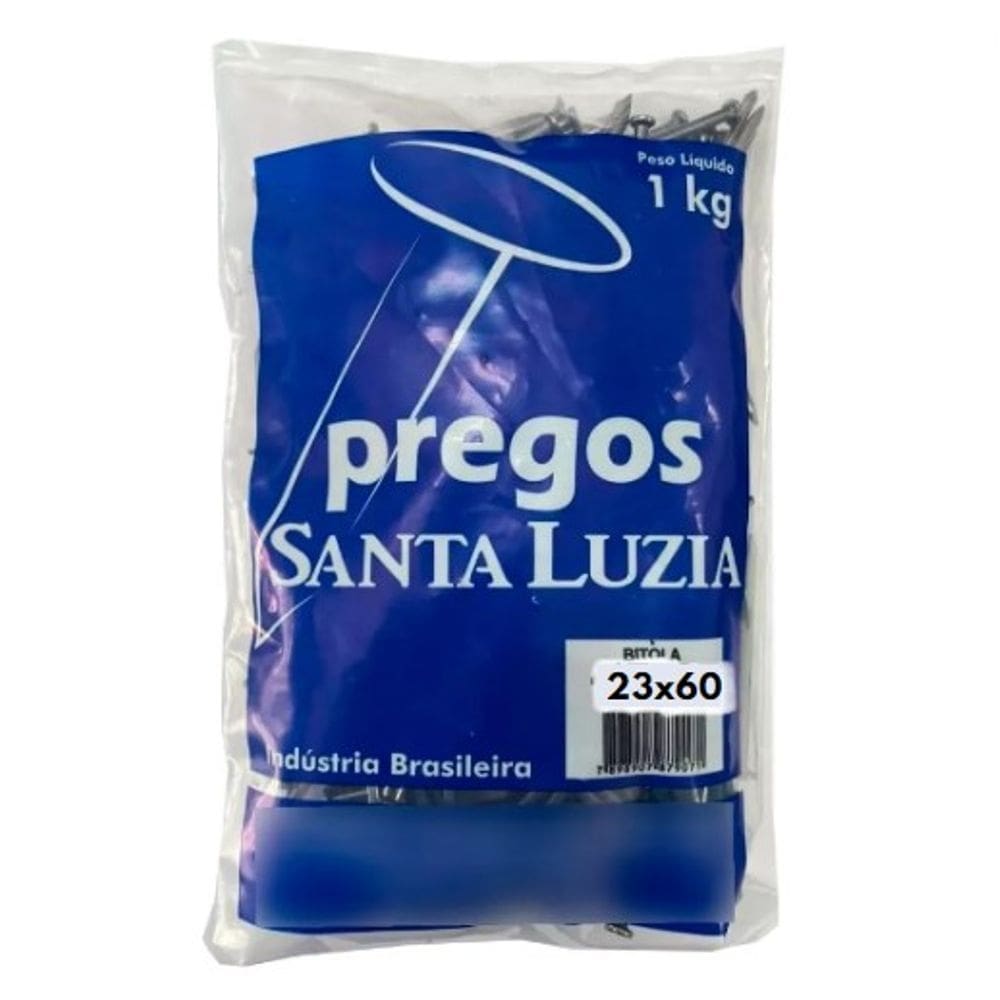 Prego Com Cabeca 23X60 Santa Luzia